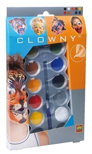 SES Clowny Аквагрим на Водній Основі (10 Кольорів) (1 шт.)