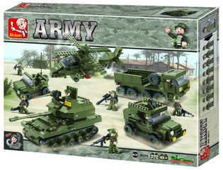Конструктор Sluban Army M38-B0311 (1001 деталь)