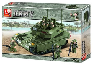 Військовий танк Sluban Army M38-B0305 Конструктор (1 шт.)