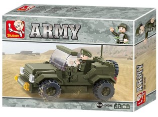 Військовий джип Sluban M38-B0296 (1 шт.)