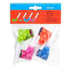 4 шт. Язички-гудки з Тваринним Принтом