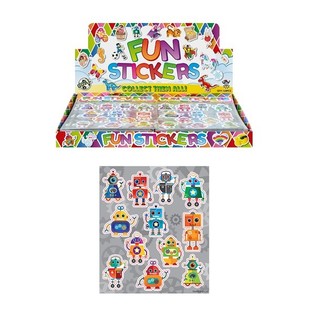 FUN STICKERS &ndash; МОДЕЛЬ: РОБОТИ (120 шт.)