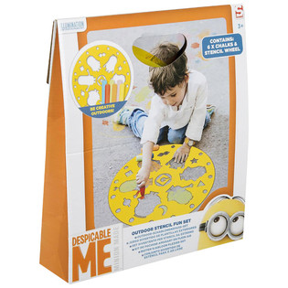 ВЕЛИКИЙ НАБІР КРЕЙДИ ДЛЯ МАЛЮВАННЯ НА АСФАЛЬТІ MINIONS (12 шт.)