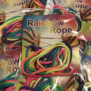 RAINBOW ROPE - Багатоколірні райдужні мотузки (12 шт.)