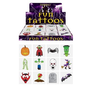Fun Tattoos &ndash; Модель Хелловін (48 уп. x 12 шт.)