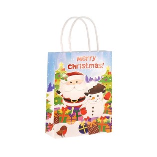 Подарункові пакети MERRY CHRISTMAS 14x21x7 см (24 шт.)