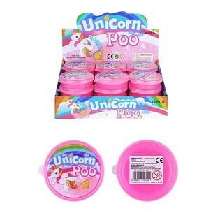 Блискучий Слайм Єдиноріг | Unicorn Glitter Slime (24 шт.)