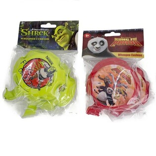 Подушка-Пердушка 2 шт. SHREK / KUNG FU PANDA (12 пак. по 2)