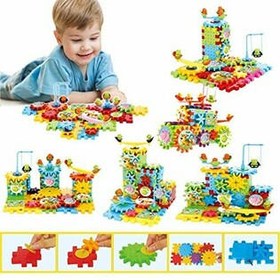 МОТОРИЗОВАНИЙ КОНСТРУКТОР FUNNY BRICKS (2 шт.)