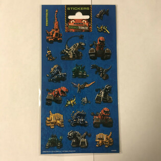 НАКЛЕЙКИ: DINOTRUX, Розм. 20 x 10 см (10 шт.)