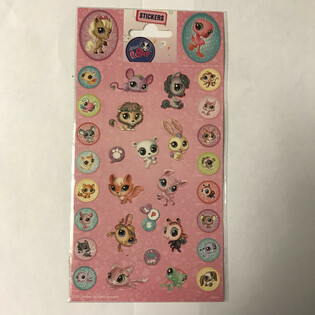 Наклейки Little PetShop, 20 x 10 см (10 шт.)