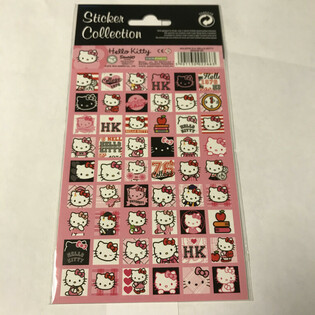 Наклейки HELLO KITTY - Розм. 20 x 10 см (10 шт.)