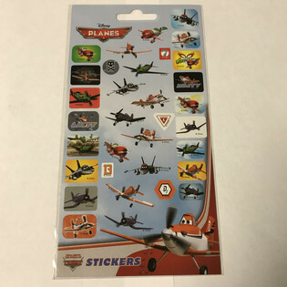 НАБІР НАЛІПОК: DISNEY PLANES, розмір 20 x 10 см (10 шт.)
