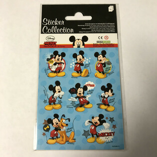 НАБІР СТІКЕРІВ: DISNEY MICKEY MOUSE, розм. 16 x 9 см (10 шт.)