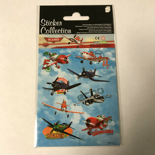 Аркуші з Наклейками Disney Planes 16 x 9 см (10 шт.)