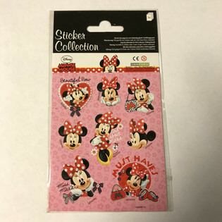 Набір наклейок Disney Minnie Mouse - 16 x 9 см (10 наборів)