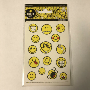 ЛИСТ НАКЛЕЙОК: SMILEY’S, 16 x 9 см (10 шт.)