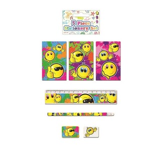 КАНЦЕЛЯРСЬКИЙ НАБІР SMILEY З 5 ПРЕДМЕТІВ (24 шт.)