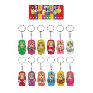 БРЕЛОК РОСІЙСЬКА ЛЯЛЬКА (12 шт.)