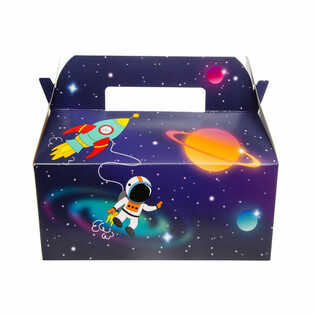 Коробки для дитячого меню Космос / Space - 22,5 x 12 x 9,5 см (24 шт.)