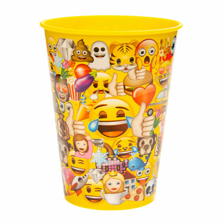 Стакан для напоїв / для морозива Emoji - 260 мл (12 шт.)