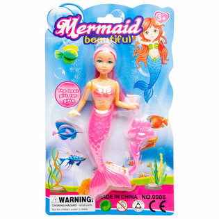 Лялька-русалка MERMAID на картці (12 шт.)