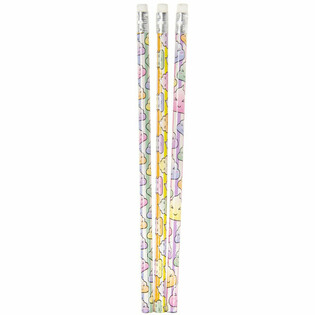 Неонові олівці &laquo;Какашка&raquo; з гумкою (12 шт.)