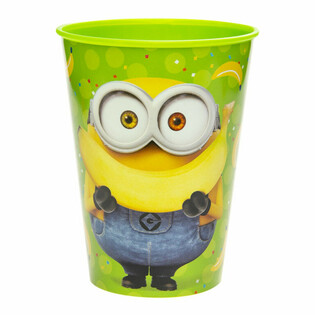 Стакан Посіпаки (Minions) Банан для напоїв та морозива - 260 мл (12 штук)