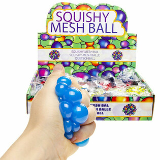 ІГРАШКА-АНТИСТРЕС SQUISHY - Діаметр: 5 СМ - ЯСКРАВИЙ МІКС КОЛЬОРІВ У ДИСПЛЕЇ (24 шт.)