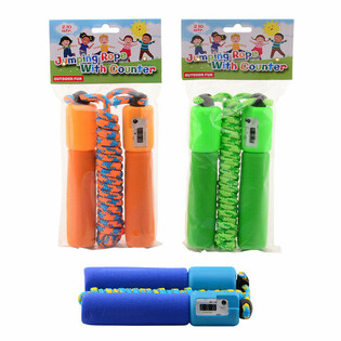 OUTDOOR FUN - Скакалка з лічильником, 2.10 м (6 шт.)