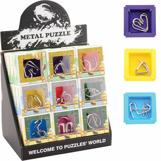 Дисплей з IQ пазлами (36 штук)