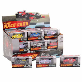 Мікс Гоночних Автомобілів F1 - Масштаб 1:72 - У Дисплеї (36 шт.)