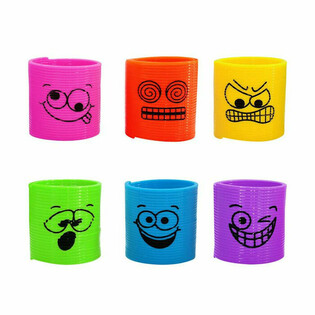 МІНІ-СПІРАЛЬКИ FUNNY FACES &Oslash;3.5 СМ (6 шт.)
