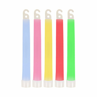 ХІМІЧНІ СВІТЛОВІ ПАЛИЧКИ GLOW STICK - 15СМ ЗІ ШНУРКОМ - МІКС КОЛЬОРІВ (25 шт.)