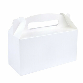 Дитяча коробка для меню (Menubox) - Біла - 23x9.5x18 см (12 шт.)