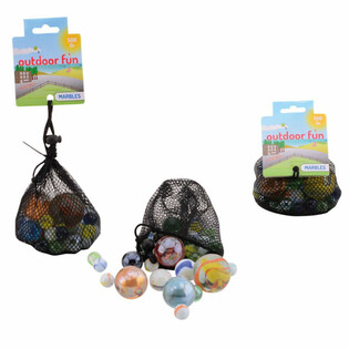 OUTDOOR FUN - КУЛЬКИ МАРБЛС У МІШЕЧКУ, 500 ГРАМІВ (6 шт.)