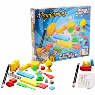 MAGIC TRICKS - ВЕЛИКИЙ МАГІЧНИЙ НАБІР З 12 ФОКУСАМИ В КОРОБЦІ