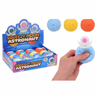 М'ячик-антистрес Astronaut Squeezy Moon Ball - У дисплеї (12 шт)