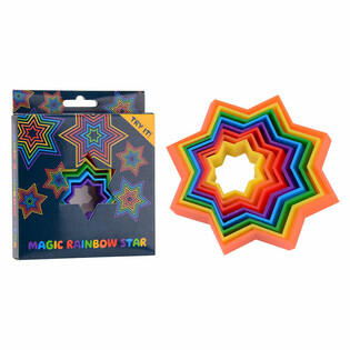 ГРА MAGIC STAR 3D FIDGET - 3D MAGIC SHAPE - MAGIC FIDGET 3D - У КОРОБЦІ (24 шт.)