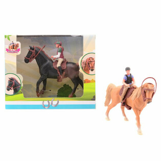 MY LOVELY HORSE - Іграшковий кінь з вершником - У коробці (1 шт.)