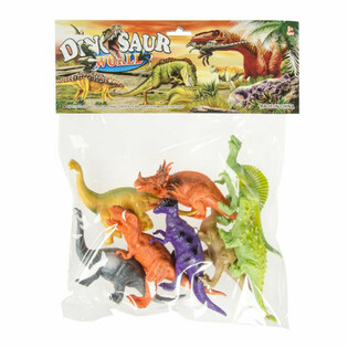 Dinosaur World: Набір із 8 Великих Фігурок Динозаврів