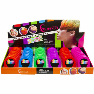КРЕЙДА ДЛЯ ВОЛОССЯ - ТИМЧАСОВА HAIR CHALK - МІКС КОЛЬОРІВ (48 шт.)