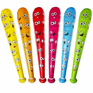 Велика надувна біта Smiley - 85 см