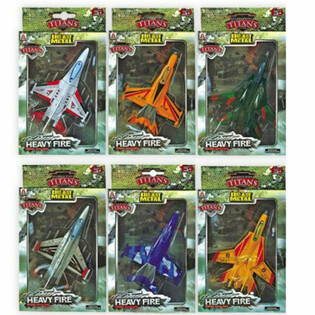 Металеві літаки F16 Die-Cast (6 шт.)