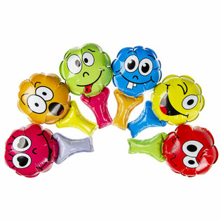 САМОНАДУВНІ ПОВІТРЯНІ КУЛІ SMILEY (48 шт.)