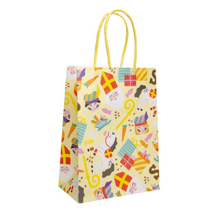 ПАПЕРОВИЙ ПОДАРУНКОВИЙ ПАКЕТ - SINTERKLAAS - 16x9x22 СМ (12 шт.)