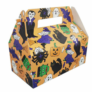Коробка для меню Halloween - 22,5 x 12 x 9,5 см (24 шт.)