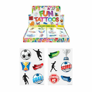 FUN TATTOOS - ФУТБОЛ У ДИСПЛЕЇ (96 ШТУК)