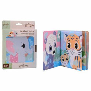 JOUECO - КНИЖКА ДЛЯ КУПАННЯ THE WILDIES FAMILY У ПОДАРУНКОВІЙ УПАКОВЦІ - Від 0 місяців (1 шт.)