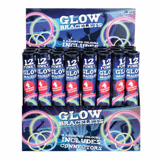 Світні Браслети Glow - Дисплейна упаковка